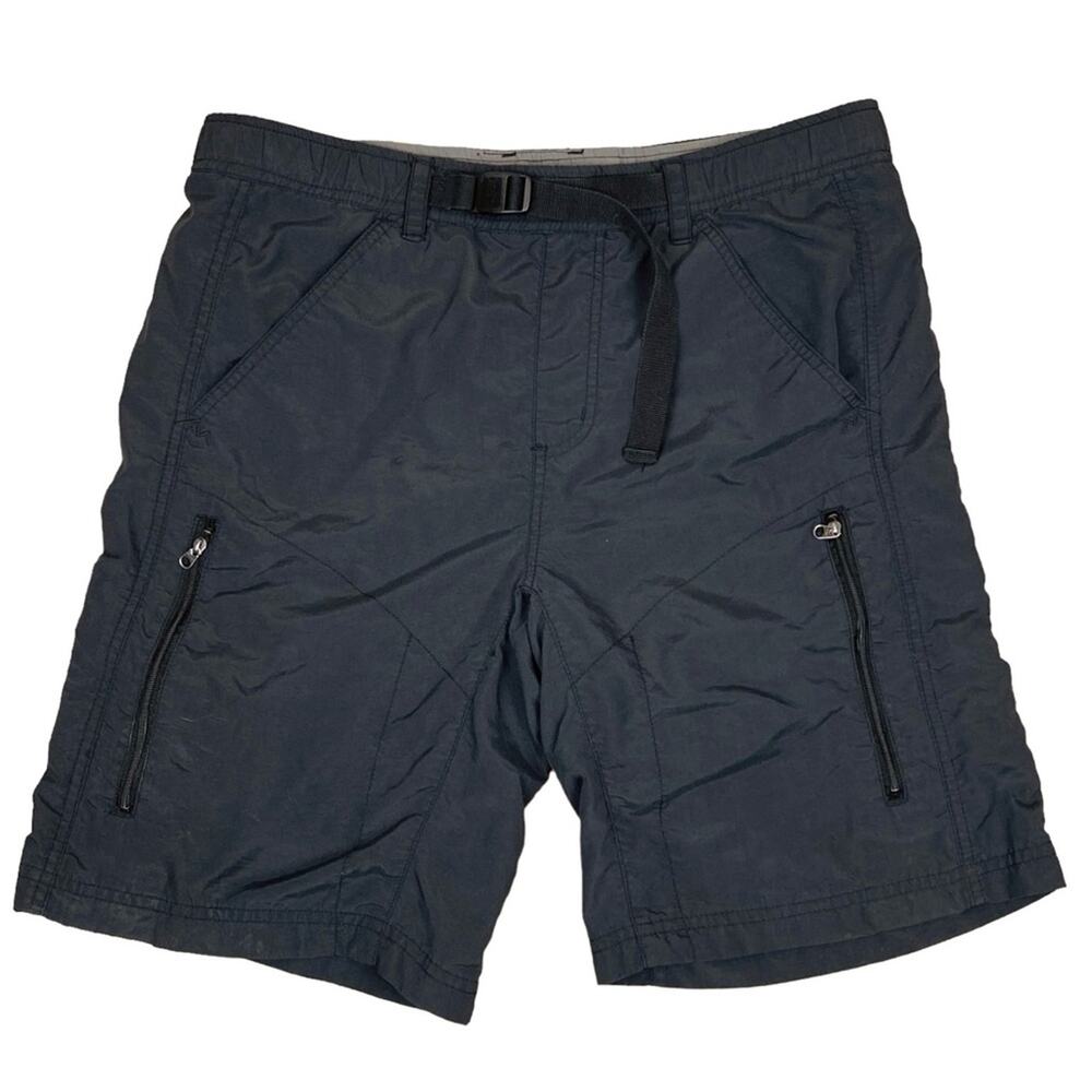 REI Mens Nylon Lightweight Swim Shorts Size S UPF 30+ Gray Beach